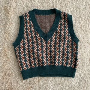 vintage knit vest